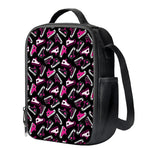 Emo Shoes Pattern Print Crossbody Lunch Bag