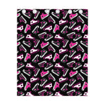 Emo Shoes Pattern Print Curtain