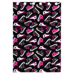 Emo Shoes Pattern Print Curtain