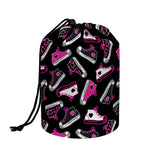 Emo Shoes Pattern Print Drawstring Makeup Bag