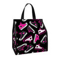 Emo Shoes Pattern Print Insulated Lunch Tote