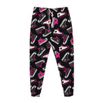 Emo Shoes Pattern Print Jogger Pants