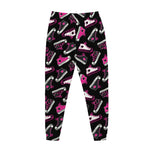 Emo Shoes Pattern Print Jogger Pants