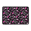 Emo Shoes Pattern Print Kitchen Mat