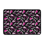 Emo Shoes Pattern Print Kitchen Mat