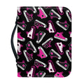 Emo Shoes Pattern Print Leather Bible Cover