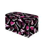 Emo Shoes Pattern Print Leather Tissue Box Cover