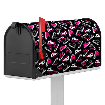 Emo Shoes Pattern Print Mailbox Cover