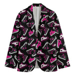 Emo Shoes Pattern Print Men's Blazer