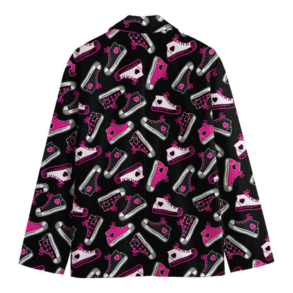 Emo Shoes Pattern Print Men's Blazer