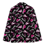 Emo Shoes Pattern Print Men's Blazer