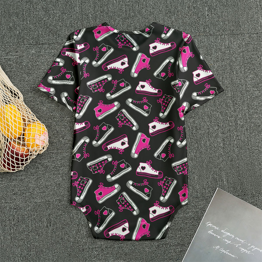 Emo Shoes Pattern Print Men's Bodysuit