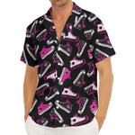 Emo Shoes Pattern Print Men's Deep V-Neck Shirt