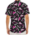 Emo Shoes Pattern Print Men's Deep V-Neck Shirt