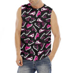 Emo Shoes Pattern Print Men's Fitness Tank Top