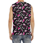 Emo Shoes Pattern Print Men's Fitness Tank Top
