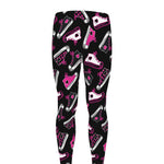 Emo Shoes Pattern Print Men's leggings