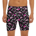 Emo Shoes Pattern Print Men's Long Boxer Briefs