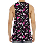 Emo Shoes Pattern Print Men's Muscle Tank Top