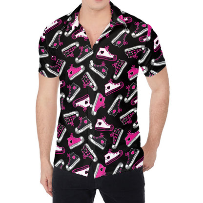 Emo Shoes Pattern Print Men's Shirt