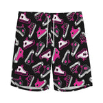 Emo Shoes Pattern Print Men's Sports Shorts