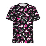 Emo Shoes Pattern Print Men's Sports T-Shirt