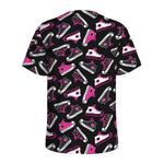 Emo Shoes Pattern Print Men's Sports T-Shirt