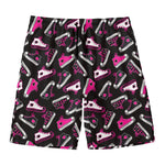 Emo Shoes Pattern Print Men's Swim Trunks