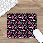 Emo Shoes Pattern Print Mouse Pad