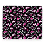 Emo Shoes Pattern Print Mouse Pad