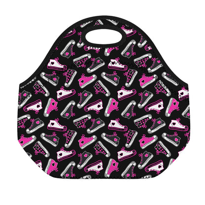 Emo Shoes Pattern Print Neoprene Lunch Bag