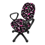 Emo Shoes Pattern Print Office Chair Cover