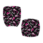 Emo Shoes Pattern Print Office Chair Cover