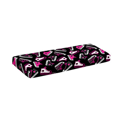 Emo Shoes Pattern Print Piano Keyboard Cover