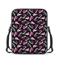 Emo Shoes Pattern Print Rectangular Crossbody Bag