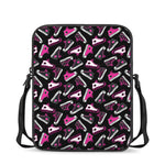 Emo Shoes Pattern Print Rectangular Crossbody Bag
