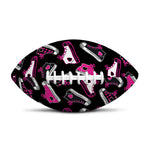 Emo Shoes Pattern Print Rugby Ball