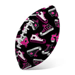 Emo Shoes Pattern Print Rugby Ball