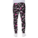 Emo Shoes Pattern Print Scuba Joggers