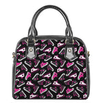 Emo Shoes Pattern Print Shoulder Handbag