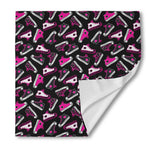 Emo Shoes Pattern Print Silk Bandana