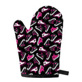 Emo Shoes Pattern Print Single Oven Mitt
