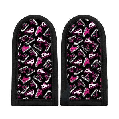 Emo Shoes Pattern Print Skillet Handle Cover