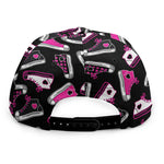 Emo Shoes Pattern Print Snapback Cap