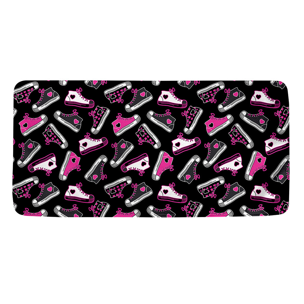 Emo Shoes Pattern Print Towel
