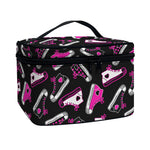 Emo Shoes Pattern Print Travel Makeup Bag