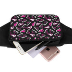 Emo Shoes Pattern Print Waist Bag