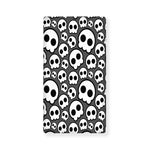 Emo Skull Pattern Print Baby Crib Sheet