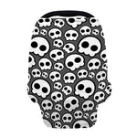 Emo Skull Pattern Print Baby Seat Cover