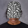 Emo Skull Pattern Print Baseball Cap